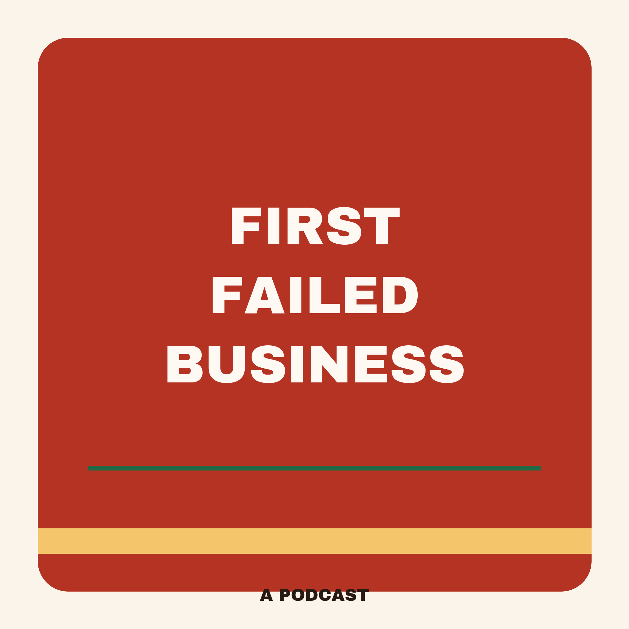 Cover art for First Failed Business